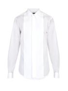 Matchesfashion.com Stella Mccartney - Contrast Bib Cotton Shirt - Mens - White
