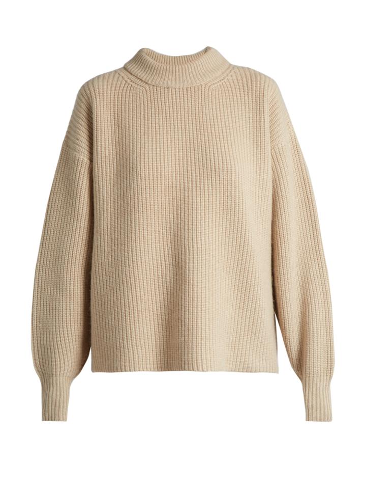 The Row Delia Boyfriend Knit Sweater