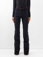 Bogner Fire+ice - Zula Belted Softshell Ski Trousers - Womens - Black