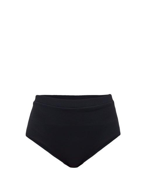 Matchesfashion.com Cossie + Co - The Gemma High-rise Bikini Briefs - Womens - Black