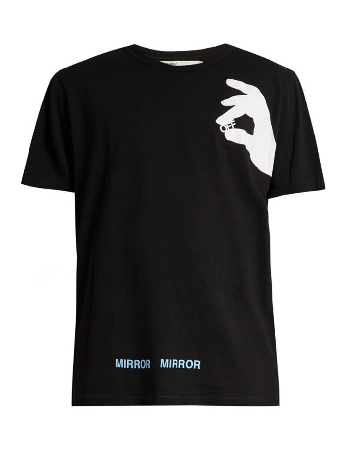 Off-white Hand Off Cotton-jersey T-shirt