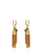 Matchesfashion.com Ellery - Amplifier Spiral Chain Earrings - Womens - Gold