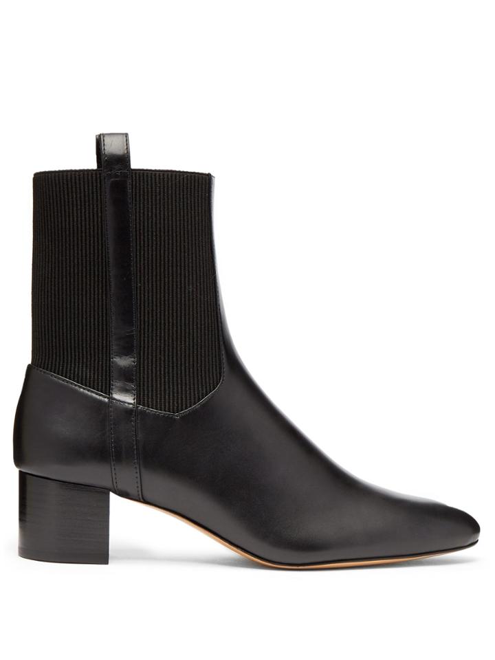 A.p.c. Chantal Leather Ankle Boots