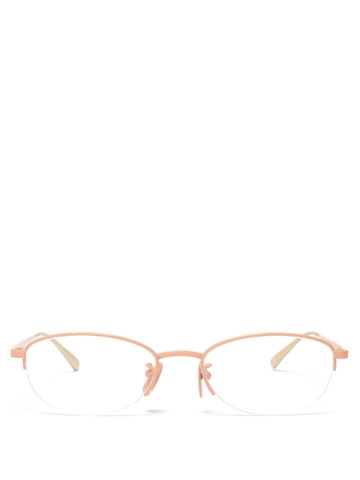 Gucci Oval-frame Glasses