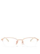 Gucci Oval-frame Glasses