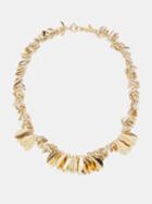 Isabel Marant - Ras Du Cou Leaf Pendant Necklace - Womens - Gold