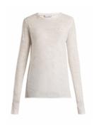 Matchesfashion.com Raey - Long Sleeved Slubby Cotton Jersey T Shirt - Womens - White