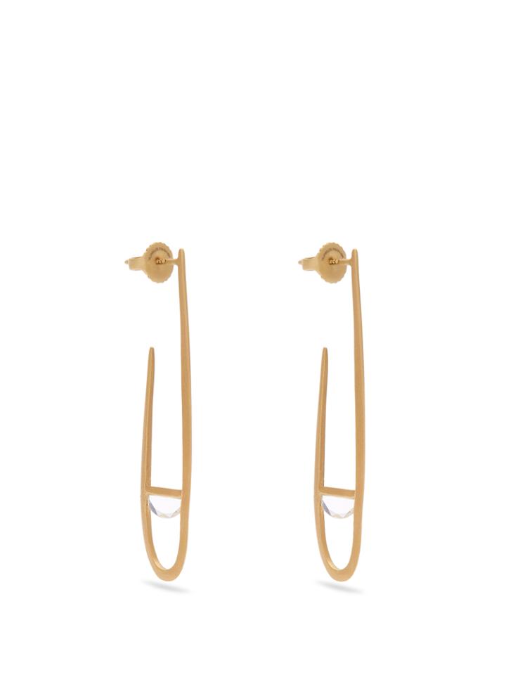 Monique Péan Sapphire & Yellow-gold Earrings