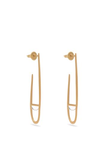 Monique Péan Sapphire & Yellow-gold Earrings