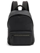 Lanvin Front-pocket Rubberised-leather Backpack