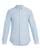 Matchesfashion.com Polo Ralph Lauren - Slim Fit Cotton Oxford Shirt - Mens - Blue