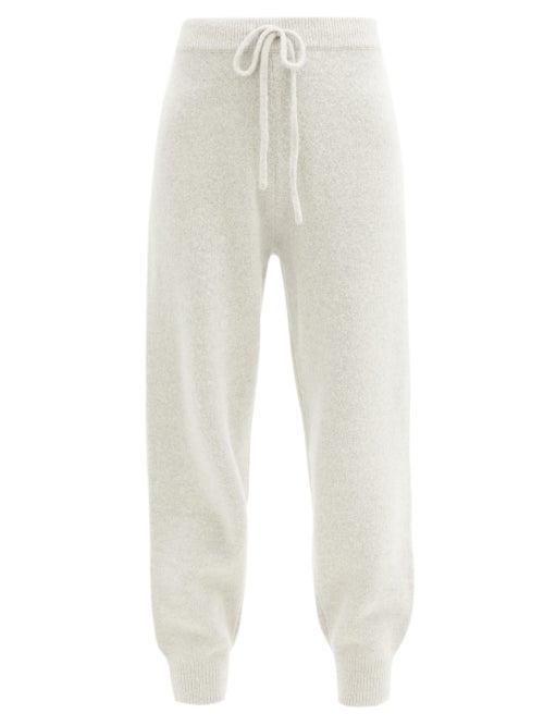 Matchesfashion.com Joostricot - High-rise Wool-blend Track Pants - Womens - Grey