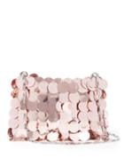 Matchesfashion.com Paco Rabanne - Sparkle 1969 Sequin Embellished Shoulder Bag - Womens - Light Pink