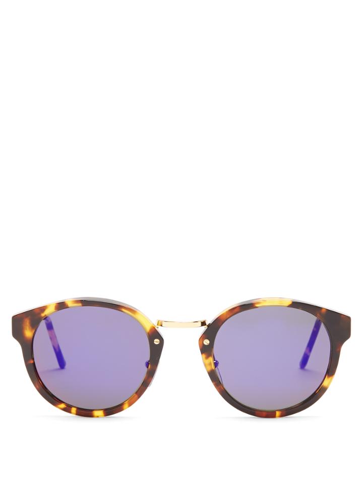 Retrosuperfuture Panama Round-frame Sunglasses