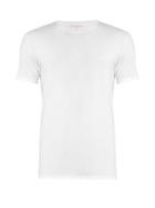 Matchesfashion.com Derek Rose - Jack Pima Cotton Crew Neck T Shirt - Mens - White