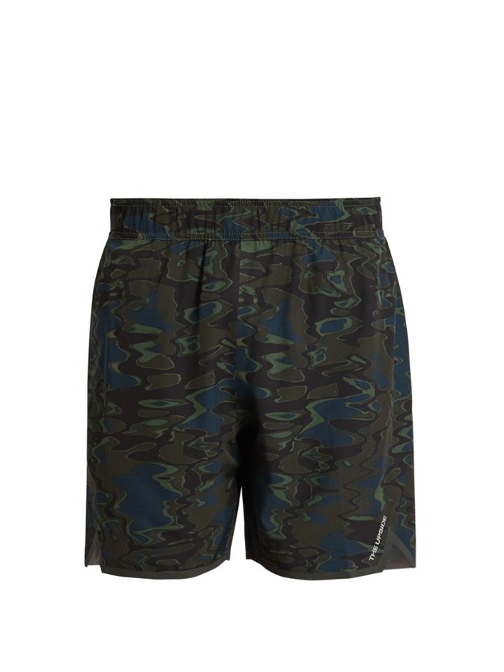 The Upside Welder Trainer 2.0 Camouflage-print Shorts