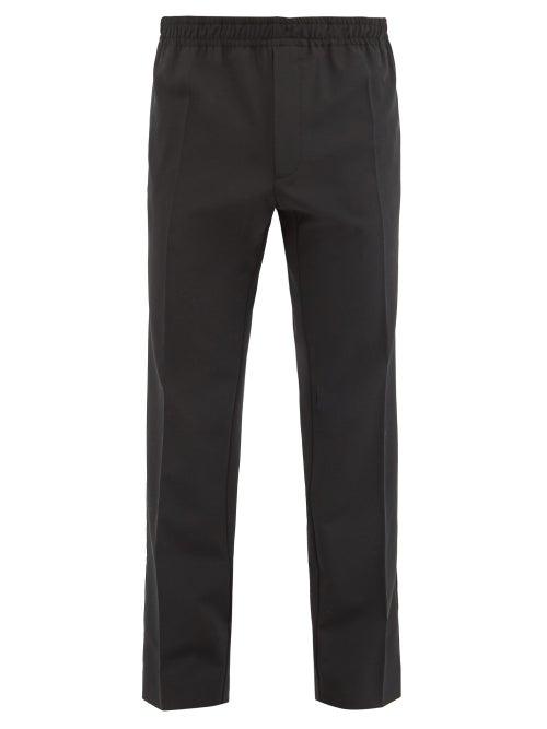 Matchesfashion.com 1017 Alyx 9sm - Elasticated-waist Pleated Shell Trousers - Mens - Black