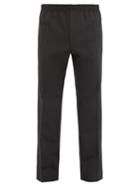 Matchesfashion.com 1017 Alyx 9sm - Elasticated-waist Pleated Shell Trousers - Mens - Black