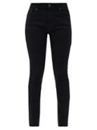 Matchesfashion.com Balenciaga - V-back Straight-leg Jeans - Womens - Black