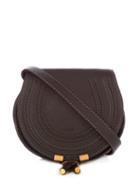 Matchesfashion.com Chlo - Marcie Mini Grained Leather Cross Body Bag - Womens - Black