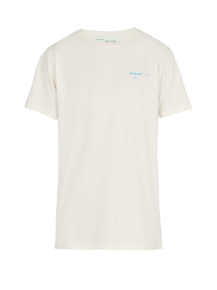 Off-white Gradient Cotton T-shirt