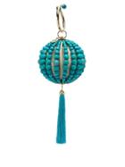 Matchesfashion.com Rosantica By Michela Panero - Billie Beaded Tassell Clutch Bag - Womens - Blue Multi