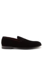 Matchesfashion.com Dolce & Gabbana - Velvet Loafers - Mens - Black