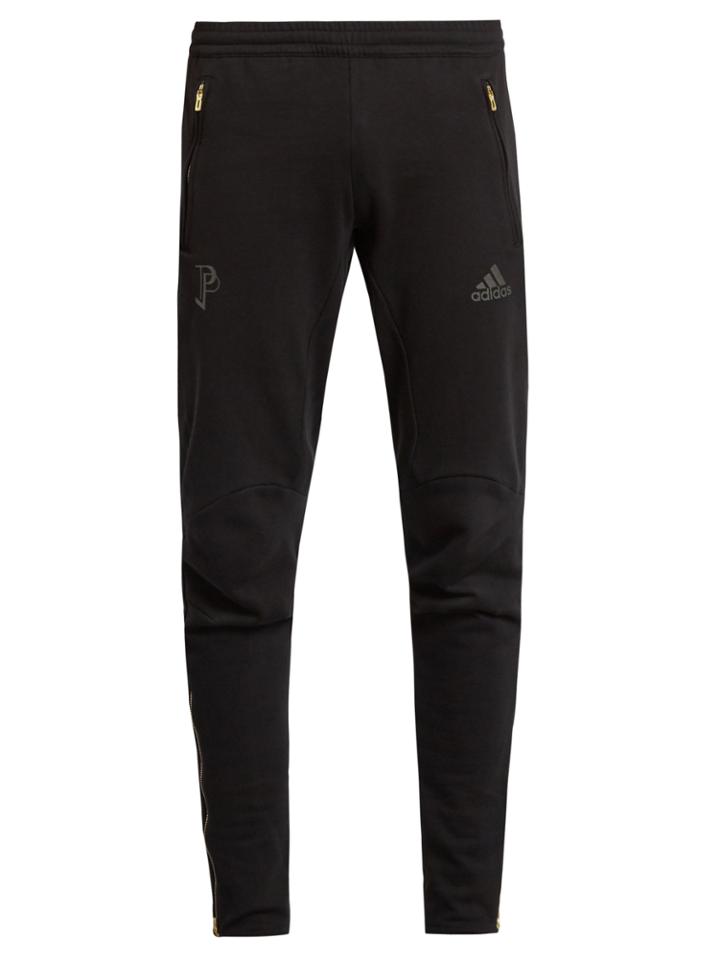 Adidas By Pogba Tapered-leg Cotton-jersey Track Pants