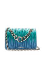 Miu Miu Contrast-panel Matelass-leather Cross-body Bag