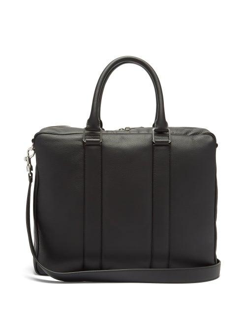 Matchesfashion.com Bottega Veneta - Panelled Leather Tote Bag - Mens - Black