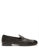 Fratelli Rossetti Montana Grained-leather Loafers