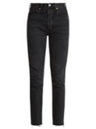 Re/done Originals High-rise Straight-leg Jeans