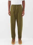 Ymc - Alva Cotton-herringbone Trousers - Mens - Green
