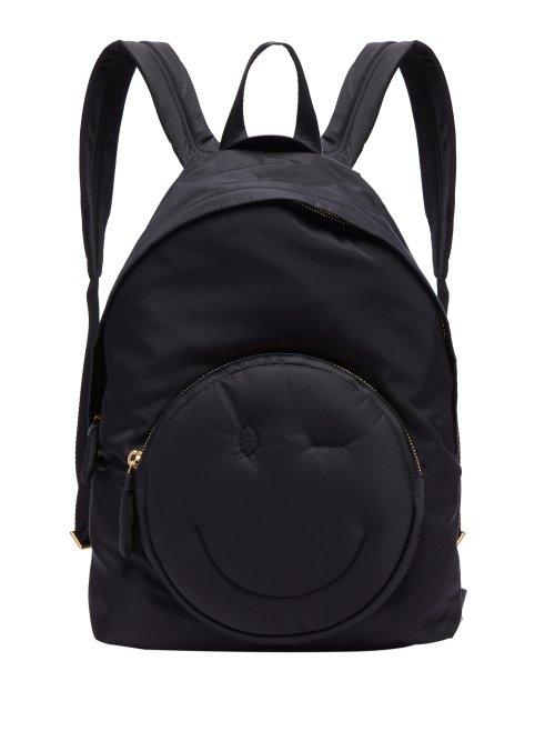 Matchesfashion.com Anya Hindmarch - Chubby Wink Backpack - Womens - Black