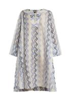 Matchesfashion.com Thierry Colson - Rock The Boat Printed Dress - Womens - Blue Multi