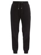 Matchesfashion.com Paco Rabanne - Logo-print Cotton-jersey Track Pants - Womens - Black