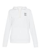 Matchesfashion.com Saturdays Nyc - Ditch Logo Print Cotton Hooded Sweatshirt - Mens - White