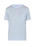 Matchesfashion.com Officine Gnrale - Cotton Jersey T Shirt - Mens - Blue