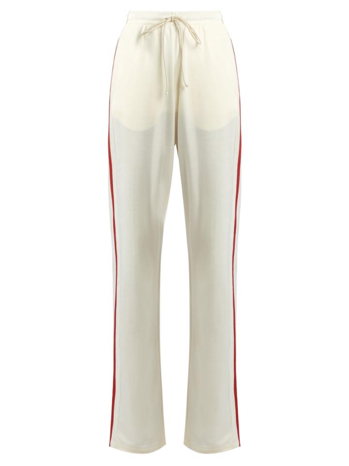 Mm6 By Maison Margiela Side-stripe Straight-leg Track Pants