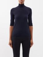 Max Mara - Unghia Sweater - Womens - Navy