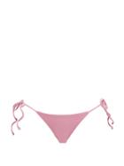 Matchesfashion.com Matteau - The String Low-rise Bikini Briefs - Womens - Pink