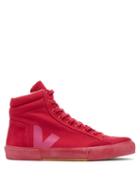 Matchesfashion.com Veja - X Lemaire Boots High Top Canvas Trainers - Mens - Red