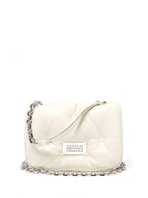 Maison Margiela - Glam Slam Quilted Leather Cross-body Bag - Womens - White