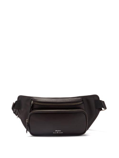 Matchesfashion.com Polo Ralph Lauren - Logo-embossed Leather Belt Bag - Mens - Black