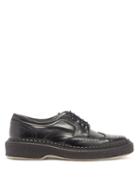 Matchesfashion.com Adieu - Crepe-sole Leather Brogues - Mens - Black
