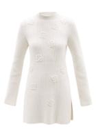 Gabriela Hearst - Gloria Rib-knitted Cashmere-blend Tunic Dress - Womens - Ivory