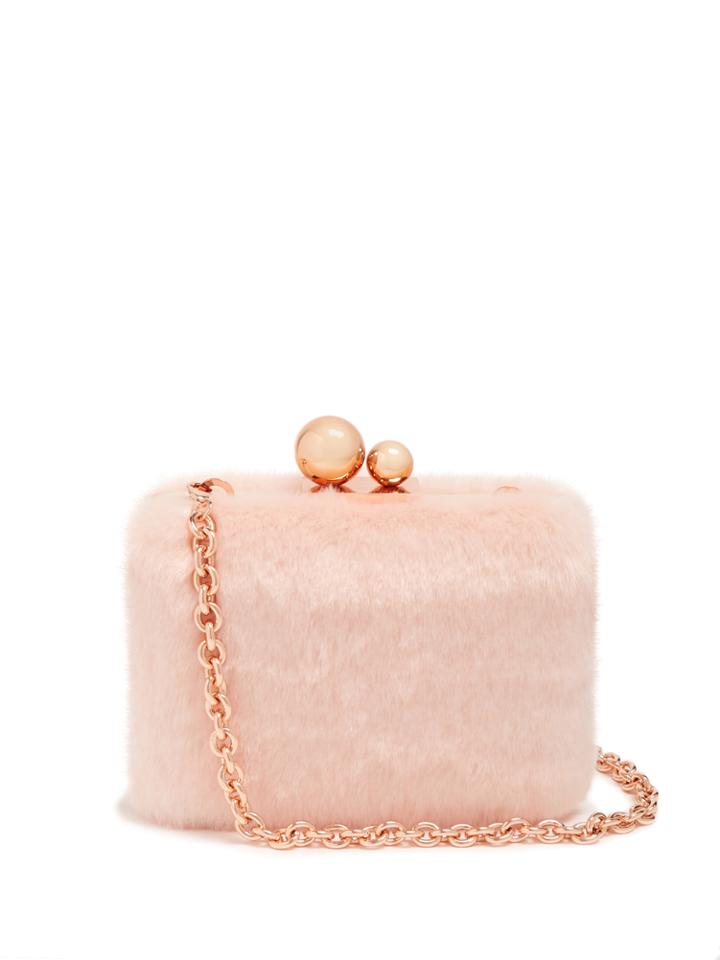 Sophia Webster Vivi Faux-fur Clutch