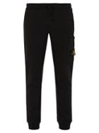 Matchesfashion.com Stone Island - Cargo Pocket Cotton Jersey Track Pants - Mens - Black