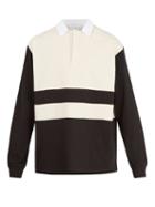 Matchesfashion.com Raey - Long Sleeved Cotton Jersey Rugby Shirt - Mens - Black Stripe