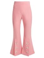 Matchesfashion.com Ellery - Fourth Element Flared Trousers - Womens - Pink